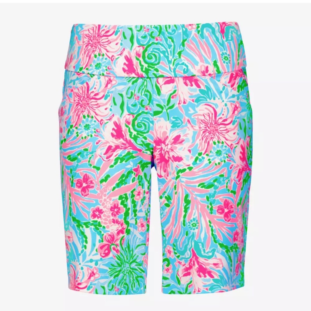 LILLY PULITZER Reid Leaf It Wild 9" Short